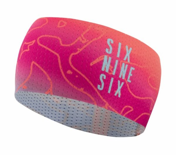 Stirnband-AIR-SIX-NINE-SIX Pink – Bild 2
