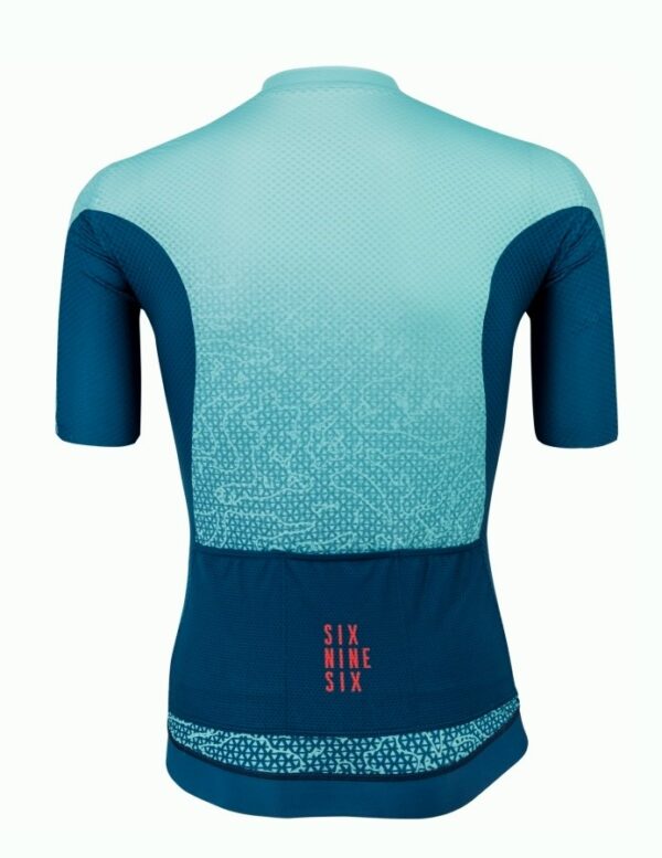 Fahrradtrikot ELITE VIRIDA 696-HR-Türkis – Bild 2