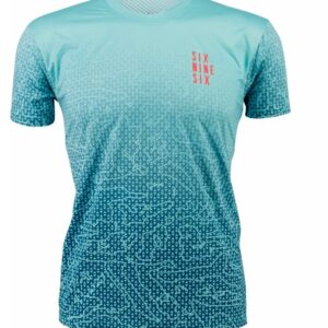 Lauf T-Shirt 696 ECO-FREE-Türkis