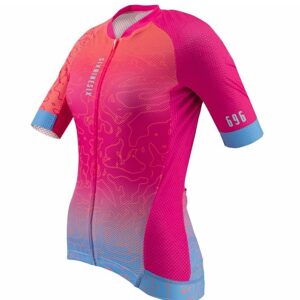 Woman Radtrikot ELITE VIRIDA 696-Pink