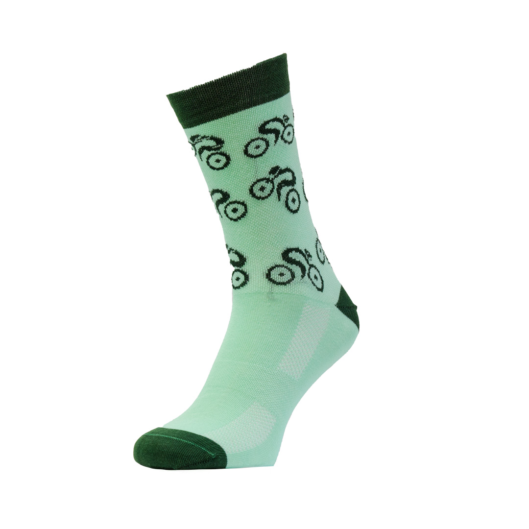 Socken-SIXNineSIX ROAD Türkis – Bild 3