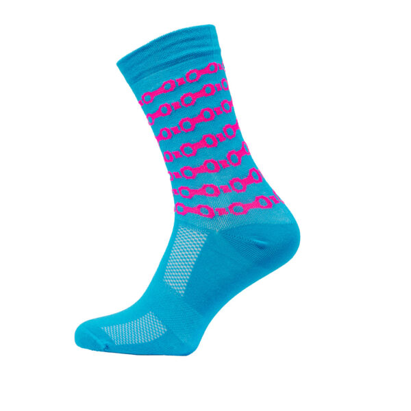 Socken-SIXNineSIX-Kette-blue – Bild 2