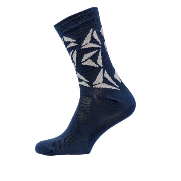 Socken-SIXNineSIX-TRIANGLE-NAVY-blue – Bild 2