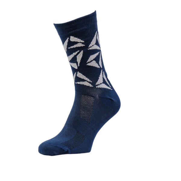 Socken-SIXNineSIX-TRIANGLE-NAVY-blue – Bild 3
