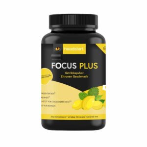 Headstart focus plus Energie-Instant Pulver ZITRONE - 1.500g