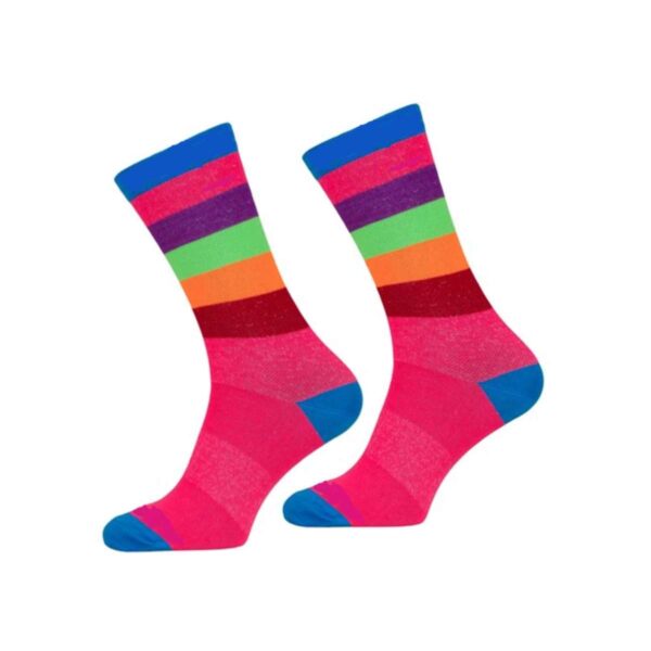 Socken- SIXNineSIX -STRIPE-pink