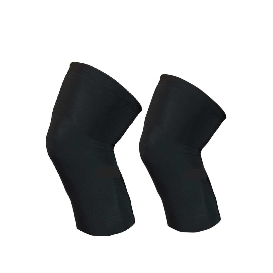 Kneewarmers Black Reflex