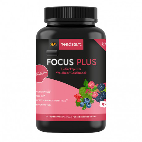 Headstart focus plus Energie-Instant Pulver Waldbeere - 1.500g