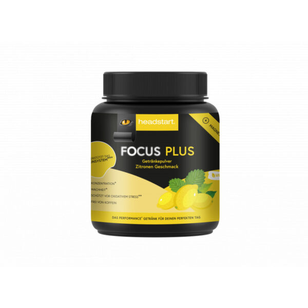 Headstart focus plus Energie-Instant Pulver ZITRONE - 500g