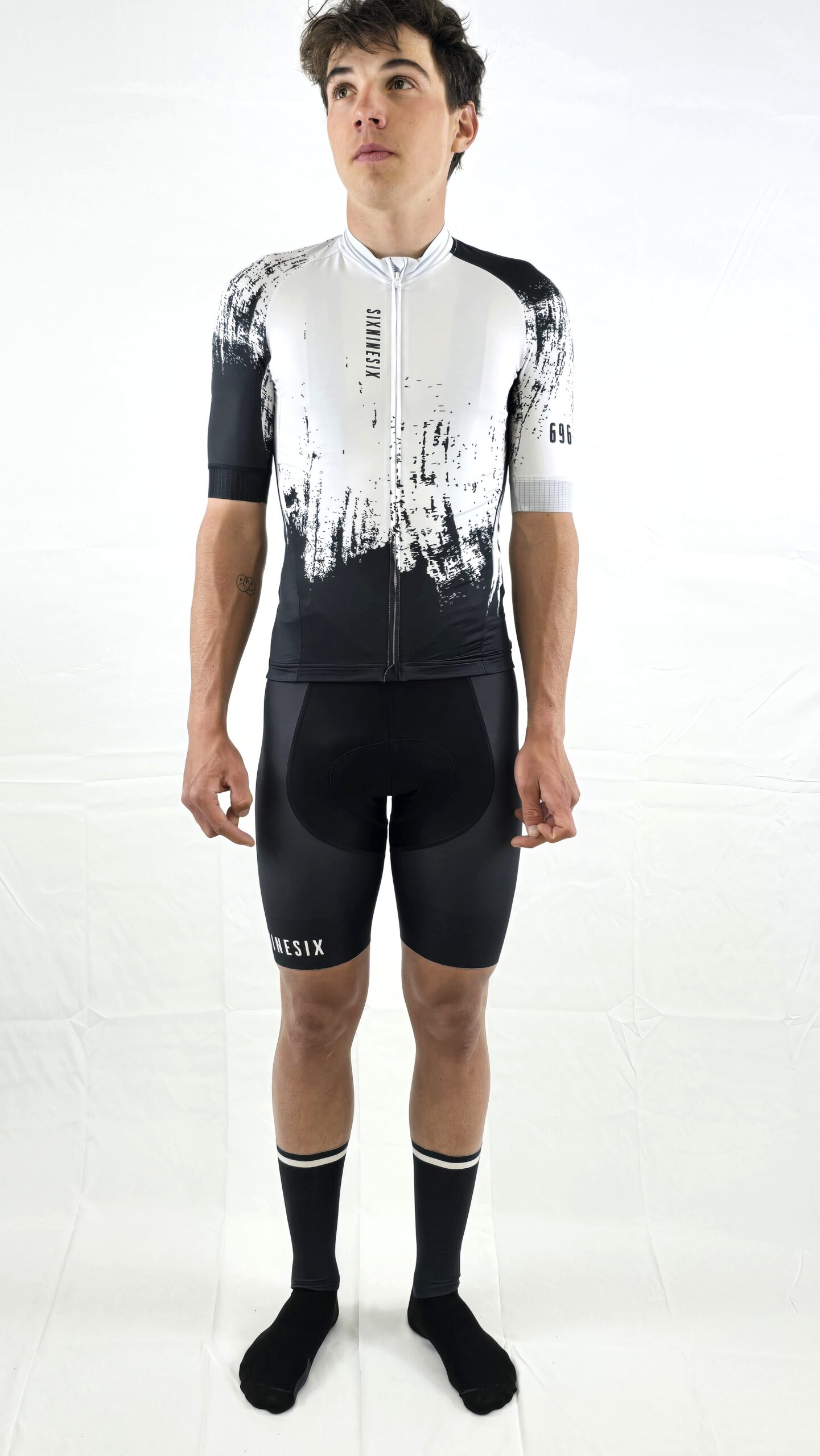 Fahrradtrikot ELITE-I-RC 696-HR-white – Bild 6