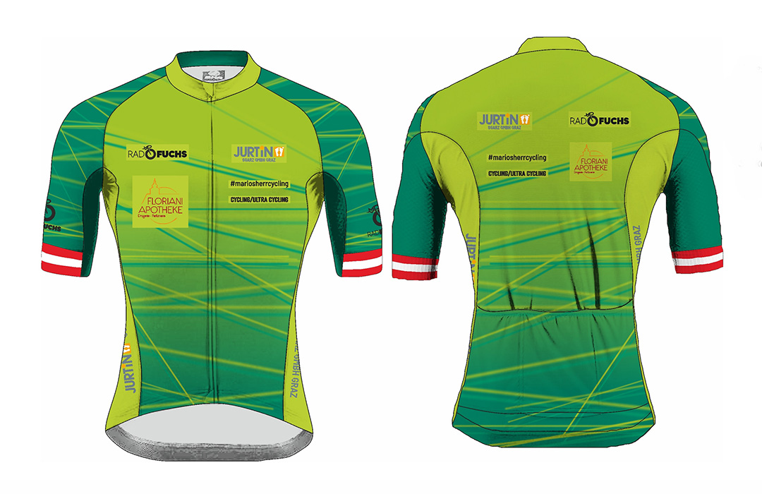 Individuelle Anferigung Fahrradshirt Viridia Beispiel Individuelle Anferigung Fahrradshirt Beispiel